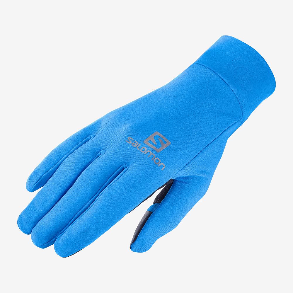 Salomon Israel PULSE U - Mens Gloves - Blue (VQXZ-08654)